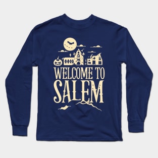 Salem Halloween Village Souvenir Long Sleeve T-Shirt